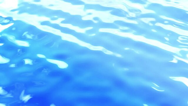 Water Wave flow ripple blue backgrounds.