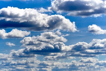 Scenic view of blue cloudy sky