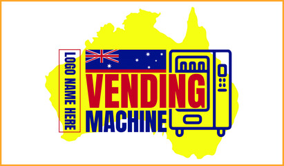 Vending machine logo for an Australian company