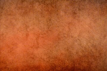Textured orange colored background, empty copy space for text, scratched wall structure, templete...