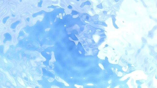 Water Wave flow ripple blue backgrounds.