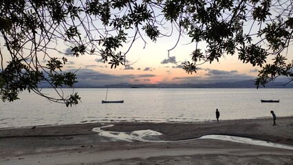 Naklejka premium Cacupé ilha de Florianópolis Santa Catarina Brasil