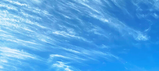 Blue sky with clouds  background