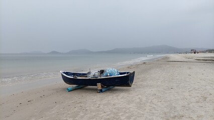 Fototapeta na wymiar Canasvieiras Praia Florianópolis Santa Catarina