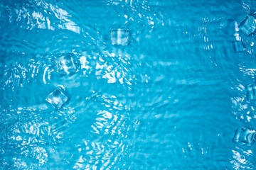 blue water background