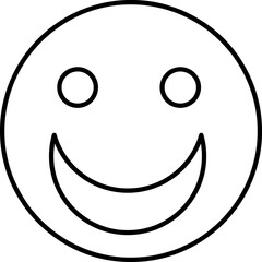 Happy emoji icon symbol vector illustration.eps