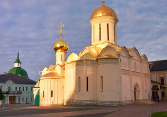 The monastery of the Trinity-Sergius Lavra