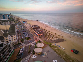 EPIC Aerial Drone of Pier Village Long Branch New Jersey  © Jin