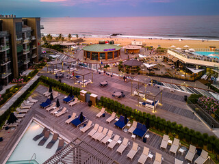 EPIC Aerial Drone of Pier Village Long Branch New Jersey  © Jin