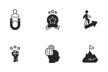 gamification icons set .  gamification pack symbol vector elements for infographic web