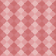 In this seamless pattern, the squares were arranged diagonally, stacked vertically by grading light and draker tones alternately on this background. It looks warm and beautiful to look at.