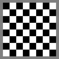 Square shape in black and white color form a classic pattern,chess stripe,fashion art design