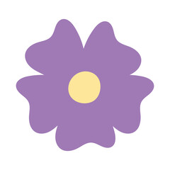 cute purple flower