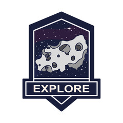 space badge design