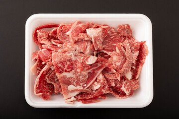 黒毛和牛こま切れ肉　牛丼用