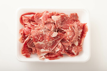 黒毛和牛こま切れ肉　牛丼用