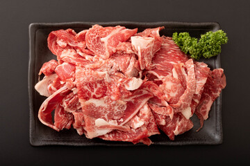 黒毛和牛こま切れ肉　牛丼用