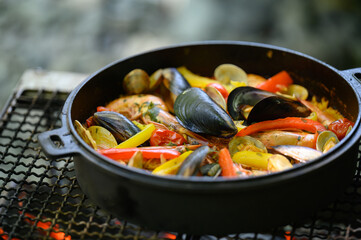 BBQ Paella
