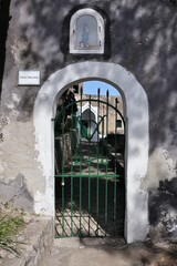 Anacapri - Cancello di ingresso dell'Eremo di Santa Maria a Cetrella