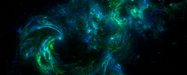 Banner Star field background . Starry outer space background texture . Colorful Starry Night Sky Outer Space background. 3D illustration
