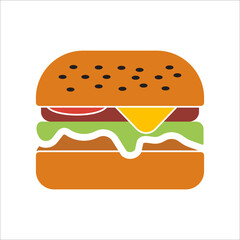 hamburger icon vector design template
