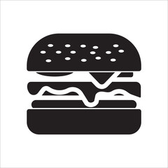 hamburger icon vector design template
