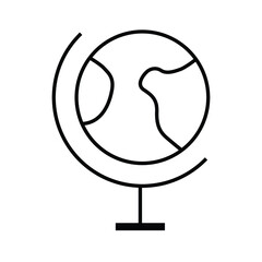 globe icon. Web, website, homepage icon set