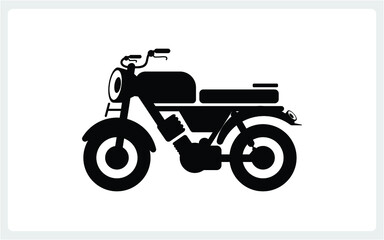 Fototapeta premium MOTORCYCLE VINTAGE LOGO