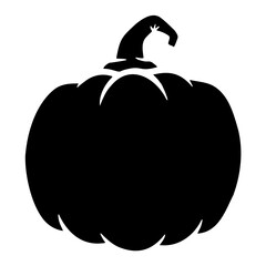 Pumpkin - squash for Halloween or Thanksgiving flat icon