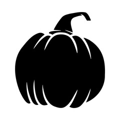 Pumpkin - squash for Halloween or Thanksgiving flat icon