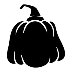 Pumpkin - squash for Halloween or Thanksgiving flat icon