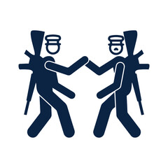 Army military or soldier icon