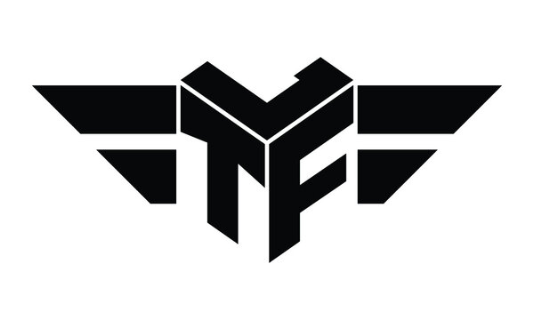 LTF three letter gaming logo in polygon cube shape logo design vector template. wordmark logo | emblem logo | monogram logo | initial letter logo | sports logo | minimalist logo | typography logo |