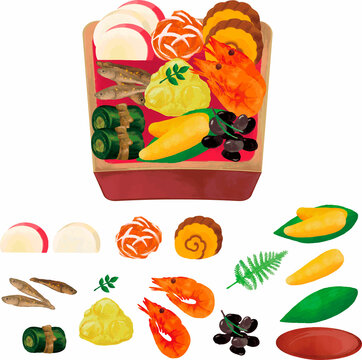 おせち料理材料 の画像 4 775 件の Stock 写真 ベクターおよびビデオ Adobe Stock