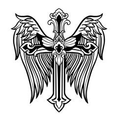 Obraz premium Fancy Cross