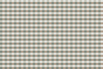 Seamless colorful green brown tartan check plaid pattern. Checkered fabric texture background