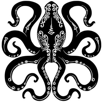 recommend clip art: Octopus Kraken