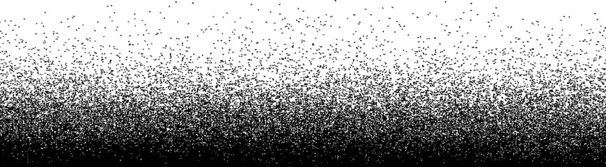 Sprayed black line .Graffiti art design . Noise dispersion logo . Spray effect .Grunge, grainy, gritty texture . Distressed element .vector 