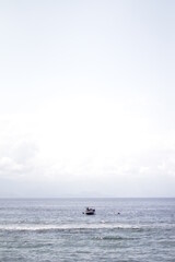 Fototapeta premium boat on the sea