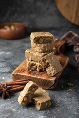 Traditional Asian sweetness , dessert- halva