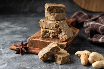 Traditional Asian sweetness , dessert- halva