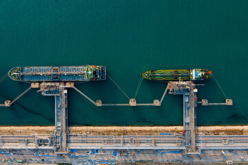 Oil refinery of business logistic sea going ship, the natural gas pipeline for oil delivery ships....