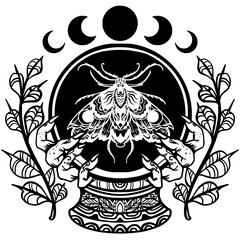 Fototapeta premium Wican Wicca