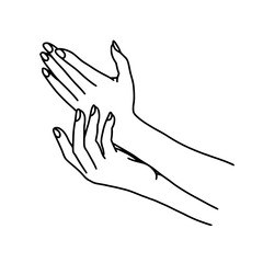 Obraz premium Hand Cream