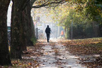 Fototapeta premium Autumn in Berlin