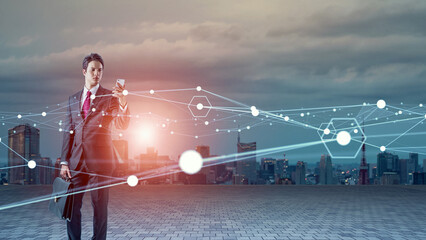 モバイルネットワーク © metamorworks