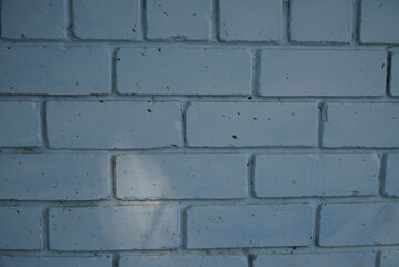 Texture of a white silicate brick wall close-up