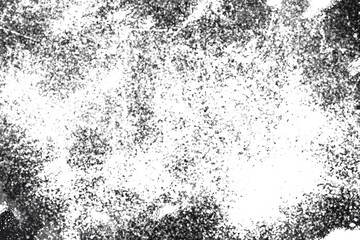 Grunge Black and White Distress Texture.Dust Overlay Distress Grain ,Simply Place illustration over any Object to Create grungy Effect