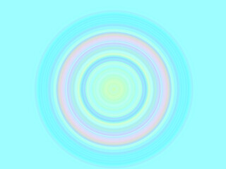 パステルカラー　円形　カラー　グラデーション　広がる　背景　壁紙　CG　濃淡