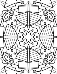 coloring, mandala, zentangle, coloring page, coloring book, flower, pattern, lotus, art, doodle, nature, floral, vector, illustration, seamless, drawing, vintage, plant, leaf, decoration, flowers